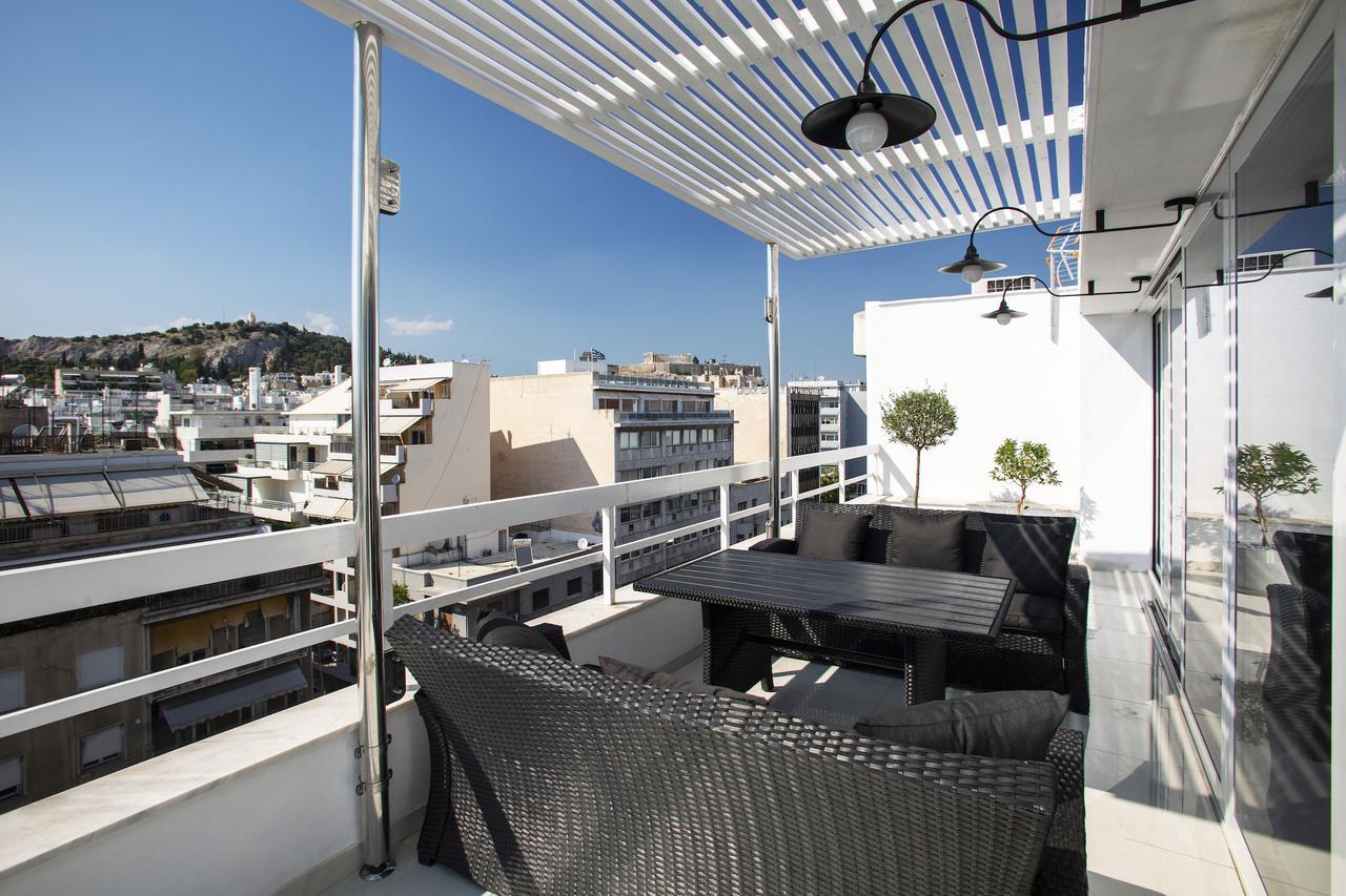 Unique 3-Bed, 3-Bath Apt With Acropolis Views Sg69 Atény Exteriér fotografie