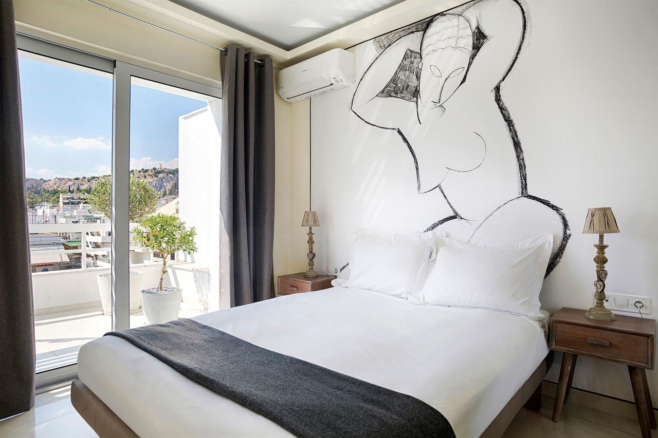 Unique 3-Bed, 3-Bath Apt With Acropolis Views Sg69 Atény Exteriér fotografie